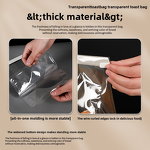 Kraft Paper Bag Factory - OEM 450g Recyclable Toast Bread Self-Sealing Bag