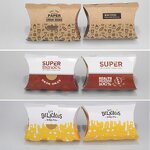 Cone French Fries Box Factory - OEM New Design Take Away Baking Popcorn Box