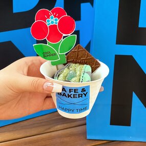 Frozen Yogurt Bowl Manufacturer - OEM Custom Logo White Eco-Friendly 3oz Double