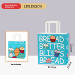 Bread Packaging Bag Factory - OEM Baking Tote Croissant Bagel Kraft Recyclable