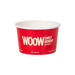 Ice Cream Paper Bowls Supplier - OEM Trendy Single Wall Kraft Takeaway Cups