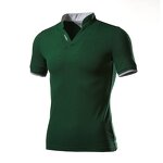 Men's Polo Shirt Factory - OEM ODM Business Casual Solid Short Sleeve
