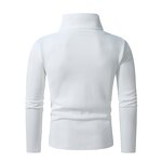 Men's Sweater Manufacturer - OEM Apparel Stock Solid Color Turtleneck