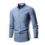 Men's Shirt Factory - OEM Solid Color Plus Size All Fit Long