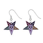 Greek Earrings Factory - OEM New Arrival Sorority Mason Pendant