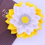 Sorority Flower Brooch