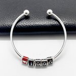 Adjustable Bangle Factory - OEM Personal Custom Number Beads