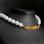 Pearl Choker Manufacturer - OEM Royalty Charm Link Necklace