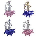 Sorority Brooch Manufacturer - OEM Ready to Ship Queen Crown Crystal