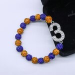 Sorority Bracelet Factory - OEM Gold Blue Sigma Gamma Rho Beads