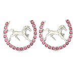 Animal Earrings Factory - OEM Sparking Rhinestone Horse Unicorn
