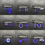 Greek Jewelry Pin Factory - OEM Fashionable Zeta Phi Beta Paraphernalia