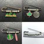 Sorority Lapel Pin Factory - OEM Wholesale Minimalist Alpha IVY