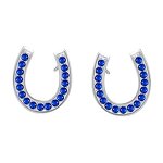 Animal Earrings Factory - OEM Sparking Rhinestone Horse Unicorn