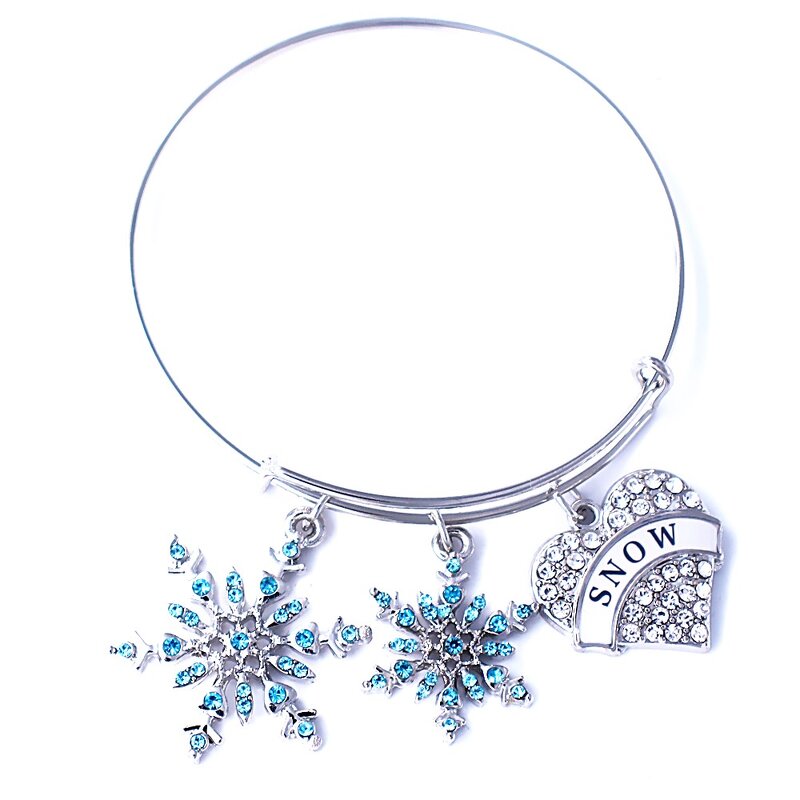 Snowflake Bracelet Manufacturer - OEM Husuru Christmas Xmas Holiday