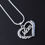 Mother's Day Necklace Factory - OEM Crystal Heart Pendant Gift