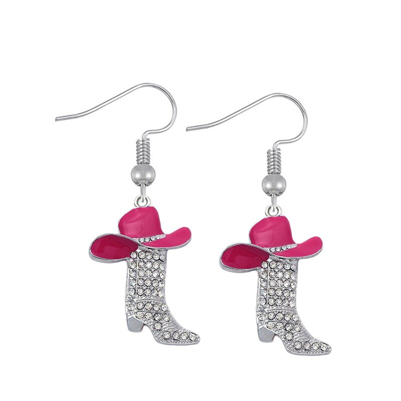 Western Earrings Manufacturer - OEM Custom Cowboy Hat Boot Charm