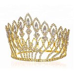 Queen Crown Factory - OEM Trendy Zinc Alloy Crystal Hair