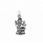 Elephant Pendant Manufacturer - OEM Wholesale Antique Silver Ganesha