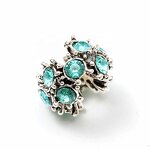 Spacer Beads Factory - OEM Silver European Charms Tibetan