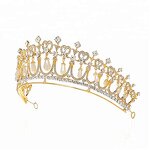 Hair Hoop Tiara Manufacturer - OEM Cheap Wholesale Zinc Alloy