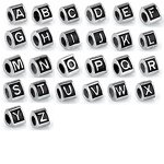 Alphabet Beads Manufacturer - OEM Custom Metal Antique Silver