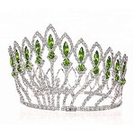 Queen Crown Factory - OEM Trendy Zinc Alloy Crystal Hair
