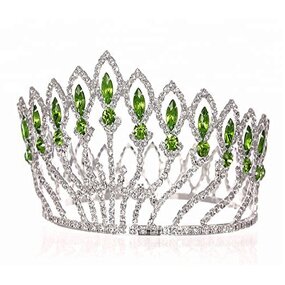 Queen Crown Factory - OEM Trendy Zinc Alloy Crystal Hair