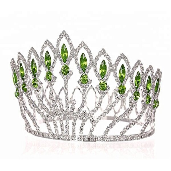 Queen Crown Factory - OEM Trendy Zinc Alloy Crystal Hair