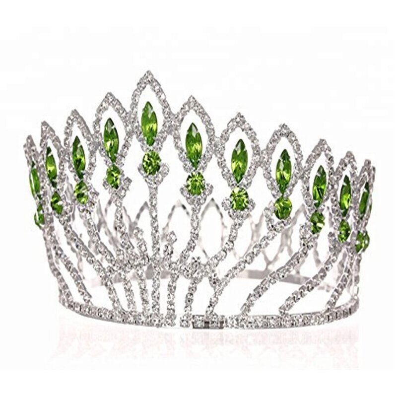 Queen Crown Factory - OEM Trendy Zinc Alloy Crystal Hair
