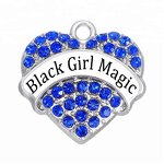 Message Pendant Manufacturer - OEM Custom Black Girl Magic Charm