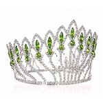 Queen Crown Factory - OEM Trendy Zinc Alloy Crystal Hair