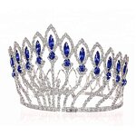 Queen Crown Factory - OEM Trendy Zinc Alloy Crystal Hair