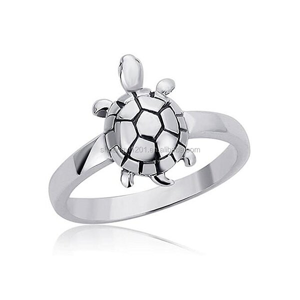 Turtle Ring Factory - OEM New Fashion Sterling Silver Animal
