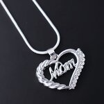Mother's Day Necklace Factory - OEM Crystal Heart Pendant Gift