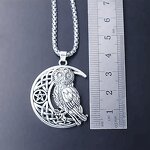 Owl Necklace Factory - OEM Fashion Vintage Antique Silver Wiccan