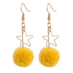 Pom Earrings Manufacturer - OEM 2020 Fashion Star Charms