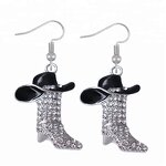 Shoe Earring Factory - OEM Personalized Crystal Rhinestone Hook
