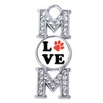 Pet Paw Pendant Manufacturer - OEM Eco Friendly Metal Heart Sticker