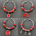 Beaded Bangle Factory - OEM High Quality DIY Red White Delta
