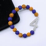 Sorority Bracelet Factory - OEM Gold Blue Sigma Gamma Rho Beads