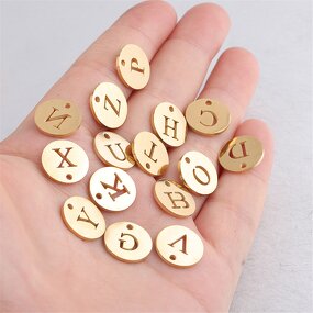 Alphabet Pendants Factory - OEM DIY Metal Cut Out Letter A-Z