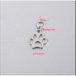 Pet Paw Print Pendant Manufacturer - OEM Personalized Cat Dog Charm