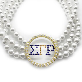 Layered Necklace Factory - OEM Gold Plated Sigma Gamma Rho Choker