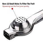 Manual Orange Juicer Supplier - OEM High Quality Stainless Steel Lemon Squeezer