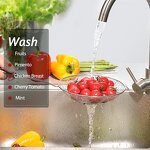 Wire Pasta Strainer Supplier - OEM Extra Large Stainless Steel Long Handle