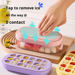 Ice Cube Bottle Factory - OEM Portable Eco-Friendly 2-in-1 with Straw Summer