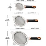 Skimmer Spoon Set Manufacturer - OEM 304 Stainless Steel 3 PCS Oil Filter