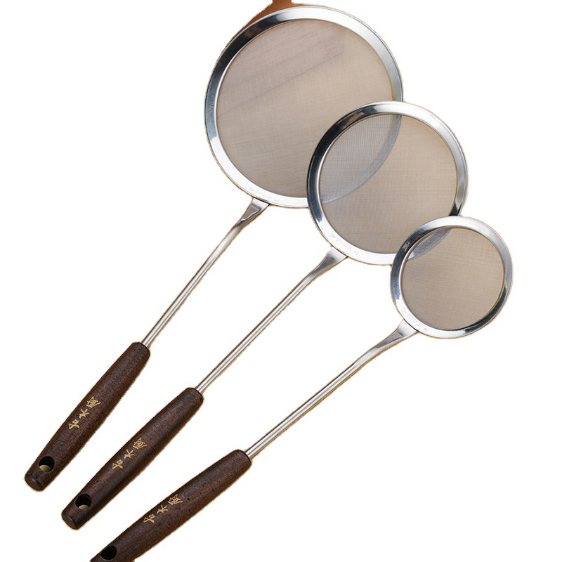 Strainer Spoon Supplier - OEM Durable Stainless Steel Mesh Filter for Hot Pot