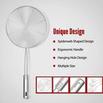 Wire Pasta Strainer Supplier - OEM Extra Large Stainless Steel Long Handle